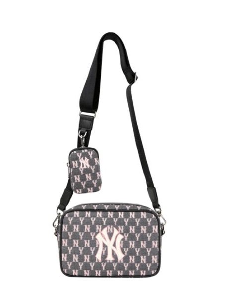 mlb jacquard monogram cross bag