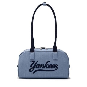 * Varsity Cursive Denim Shoulder Bag NEW YORK YANKEES - Indigo